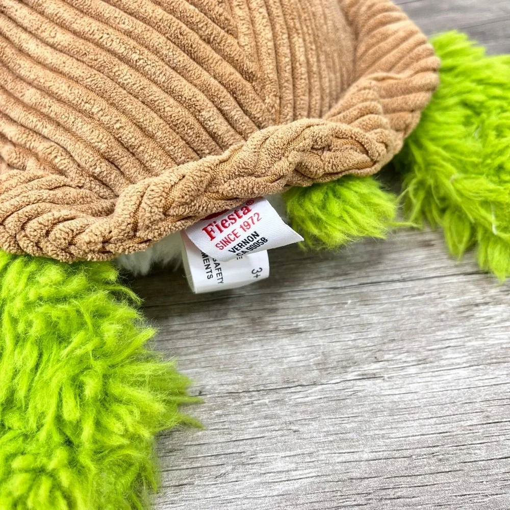 Turtle Plush, Stuffed‎ Animal, Plush Toy, Fiesta Scruffy, 13 Inches, Green/Brown